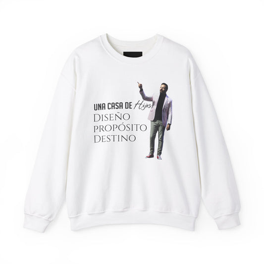 Una Casa De Hijos- Diseño Propósito Destino Unisex Heavy Blend Crewneck Sweatshirt